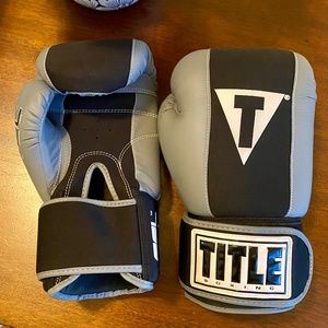 Title Boxing Gloves- Gel Enforced Lining